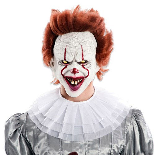 Masker duivelse clown - Willaert, verkleedkledij, fantasiekledij, halloween, happy halloween, creepy,Duivel, duiveldiadeem, glitter
